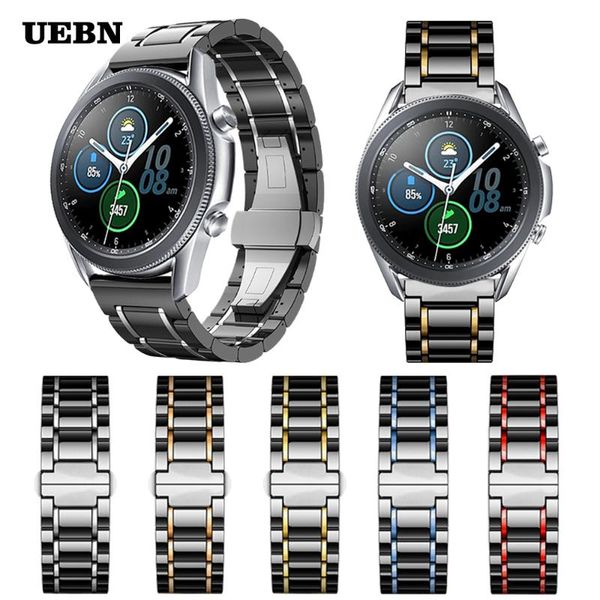 watch bands uebn ceramic strap for samsung galaxy 3 41mm 45mm band bracelet 42mm 46mm gear s3 classic watchbands, Black;brown
watch bands uebn ceramic strap for samsung galaxy 3 41mm 45mm band bracelet 42mm 46mm gear s3 classic watchbands, Black;brown