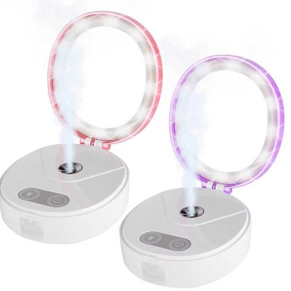 hair brushes 1x portable mist sprayer face humidifier beauty device with cosmetic mirror, Silver
hair brushes 1x portable mist sprayer face humidifier beauty device with cosmetic mirror, Silver