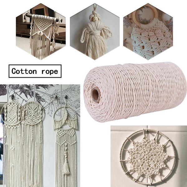 yarn natural beige soft cotton macrame cord rope craft artisan string for diy handmade tying thread 2mm*200m, Black;white
yarn natural beige soft cotton macrame cord rope craft artisan string for diy handmade tying thread 2mm*200m, Black;white