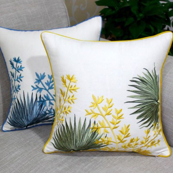 cushion/decorative pillow embroidered cushion cover decorative linen cotton case cojines country style garden leaf yellow blue coussin sofa
cushion/decorative pillow embroidered cushion cover decorative linen cotton case cojines country style garden leaf yellow blue coussin sofa
