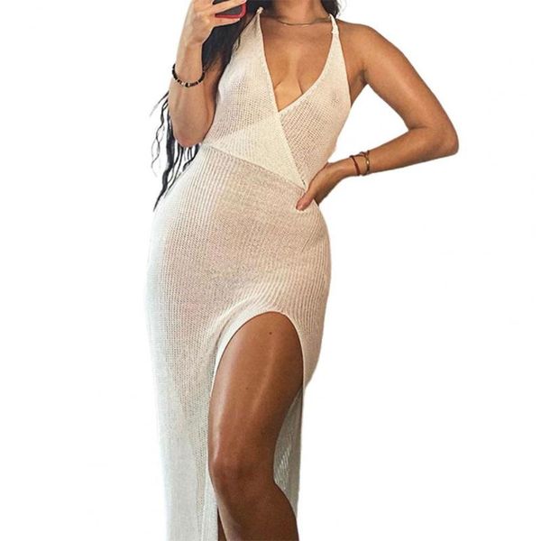 casual dresses 2021 summer crochet see through bandage high split deep v-neck beach maxi dress beachwear for vacation, Black;gray
casual dresses 2021 summer crochet see through bandage high split deep v-neck beach maxi dress beachwear for vacation, Black;gray