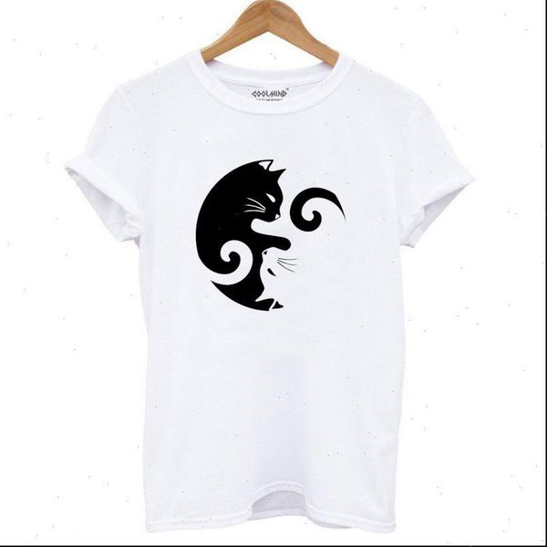 2021 black cat print women tshirt korean style cartoon women t shirt 90s funny tshirt girl graphic tees female, White
2021 black cat print women tshirt korean style cartoon women t shirt 90s funny tshirt girl graphic tees female, White