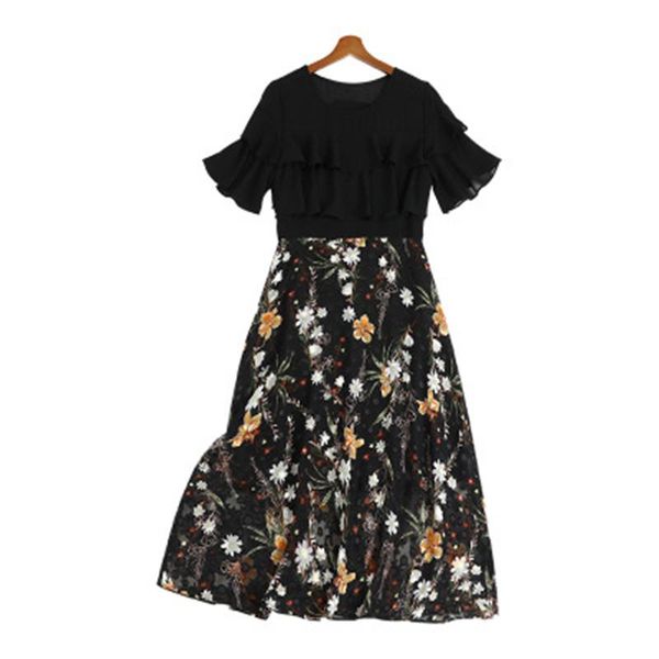 plus size tracksuits 2021 summer style long skirt suit fashion print ladies dress elastic linen flowers sk, Black
plus size tracksuits 2021 summer style long skirt suit fashion print ladies dress elastic linen flowers sk, Black