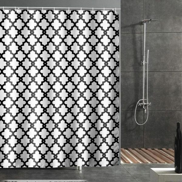 40black white geometric shower curtains waterproof fabric bath curtains for bathroom bathtub large wide bathing cover 12 hooks
40black white geometric shower curtains waterproof fabric bath curtains for bathroom bathtub large wide bathing cover 12 hooks
