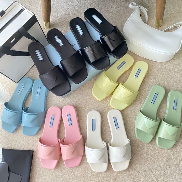 luxury designer prad 2021 triangular slipper brushed leather slides flat bottom elegant and casual outdoor women's square head slippers, Black
luxury designer prad 2021 triangular slipper brushed leather slides flat bottom elegant and casual outdoor women's square head slippers, Black