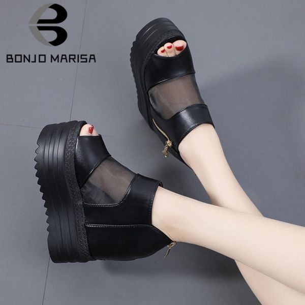 sandals bonjomarisa 2021 arrival female solid zipper platform open toe women height increasing casual shoes woman, Black
sandals bonjomarisa 2021 arrival female solid zipper platform open toe women height increasing casual shoes woman, Black