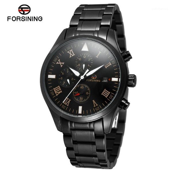 selling fashion watch forsining men automatic multifunction stainless steel bracelet roman numbers wristwatch fsg173m4 wristwatches, Slivery;brown
selling fashion watch forsining men automatic multifunction stainless steel bracelet roman numbers wristwatch fsg173m4 wristwatches, Slivery;brown