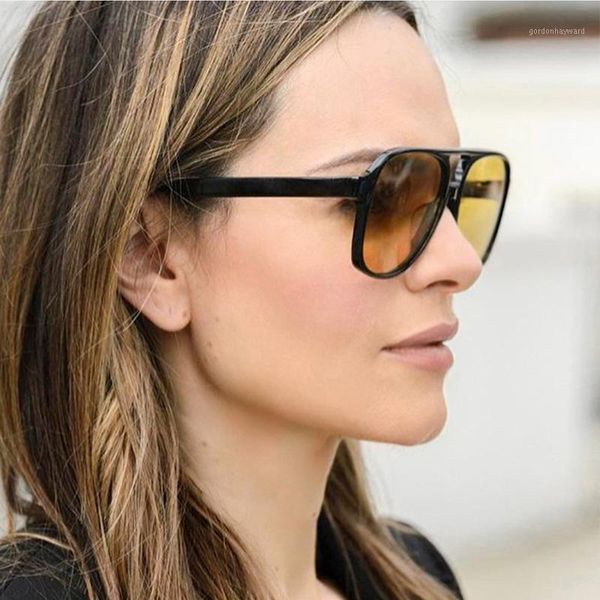 vintage classic pilot yellow sunglasses women fashion big frame gradient sun glasses men driving shades oculos feminino, White;black
vintage classic pilot yellow sunglasses women fashion big frame gradient sun glasses men driving shades oculos feminino, White;black