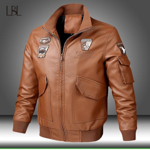 men's fur & faux cool bomber jackets autumn winter leather jacket casual men slim fit motorcycle outwear streetwear male quality pu coa, Black
men's fur & faux cool bomber jackets autumn winter leather jacket casual men slim fit motorcycle outwear streetwear male quality pu coa, Black