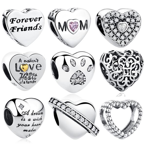 fashion 925 sterling silver forever friends beads crystal charms fit original pandora bracelets&bangles friendship jewelry gift q0531, Black
fashion 925 sterling silver forever friends beads crystal charms fit original pandora bracelets&bangles friendship jewelry gift q0531, Black