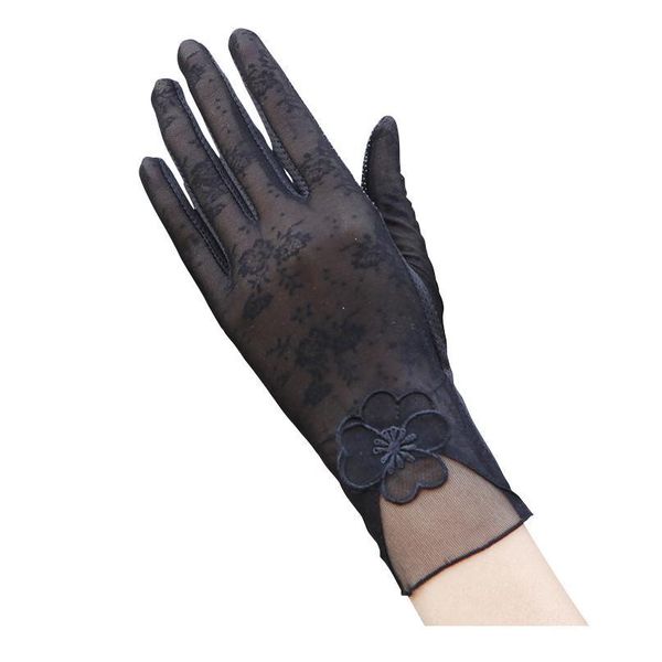 arrivial thin ice silk lace gloves women summer uv sunscreen sun screen flowers gloves touch screen drivin jllfwa, Black
arrivial thin ice silk lace gloves women summer uv sunscreen sun screen flowers gloves touch screen drivin jllfwa, Black