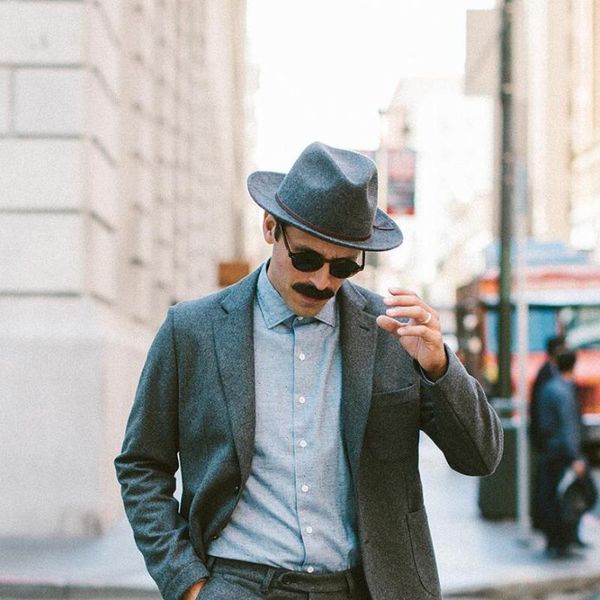 100% wool women's men's winter auturmn fedora hat for gentleman laday cashmere clothe sombrero panama hat1, Blue;gray
100% wool women's men's winter auturmn fedora hat for gentleman laday cashmere clothe sombrero panama hat1, Blue;gray
