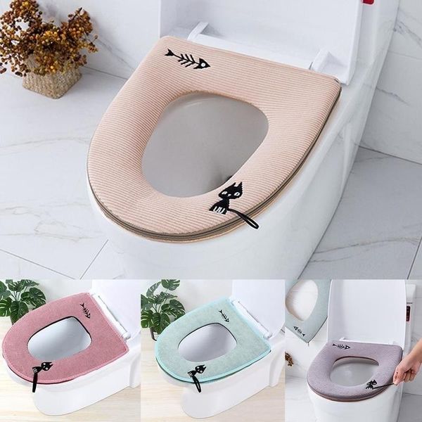 home bathroom soft waterproof zipper toilet seat cover pads closestool mat wc covers
home bathroom soft waterproof zipper toilet seat cover pads closestool mat wc covers