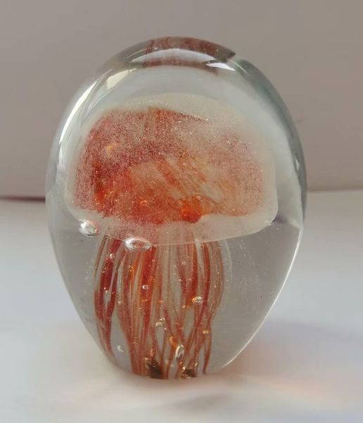aquarium crystal jellyfish figurines model glass jellyfish paperweight home fengshui decoration handmade ornaments
aquarium crystal jellyfish figurines model glass jellyfish paperweight home fengshui decoration handmade ornaments