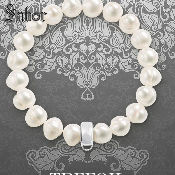 charm bracelets charms with freshwater pearl beads silver color fashion jewelry carrier gift women girls accessories, Golden;silver 
charm bracelets charms with freshwater pearl beads silver color fashion jewelry carrier gift women girls accessories, Golden;silver