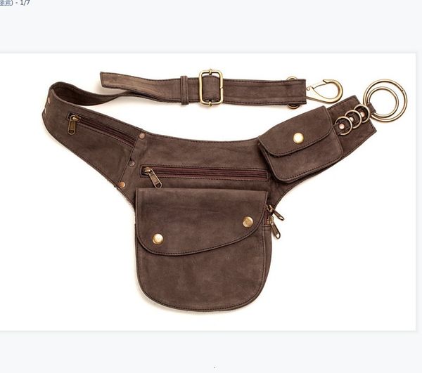 medieval punk belt satchel women's outdoor rivet simple snap bag 
medieval punk belt satchel women's outdoor rivet simple snap bag