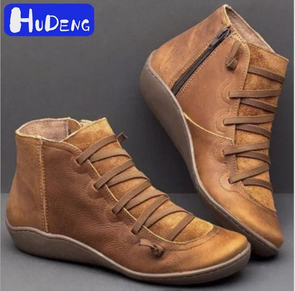 boots 2021 shoes women winter pu leather ankle spring flat woman short brown fur lace up botas mujer 35-43large size5-9, Black
boots 2021 shoes women winter pu leather ankle spring flat woman short brown fur lace up botas mujer 35-43large size5-9, Black