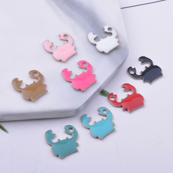 30pcs 12*14mm copper both faced enamelled crab charms for earring necklace enamel pendant, Bronze;silver
30pcs 12*14mm copper both faced enamelled crab charms for earring necklace enamel pendant, Bronze;silver