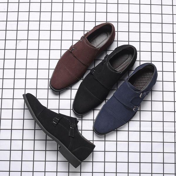 dress shoes fashion men's leather british business overshoot large cross border foreign trade man, Black
dress shoes fashion men's leather british business overshoot large cross border foreign trade man, Black