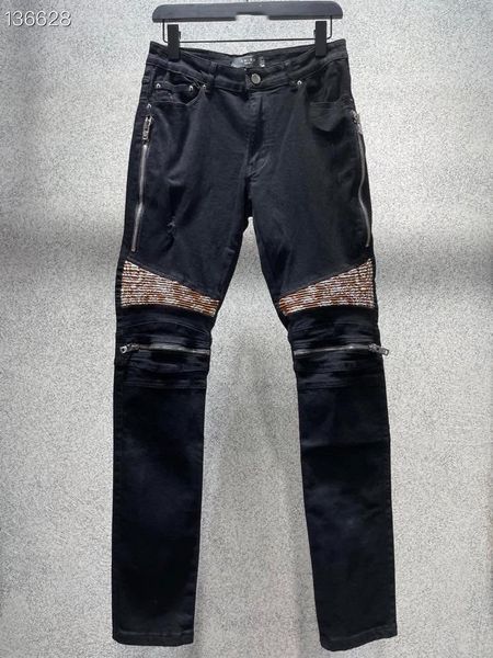 men's jeans rk543 fashion 2021 runway luxury european design party style clothing, Blue
men's jeans rk543 fashion 2021 runway luxury european design party style clothing, Blue