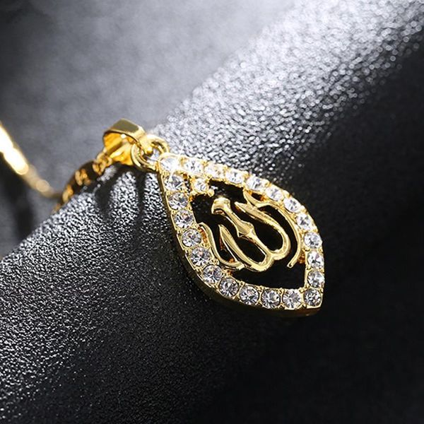 pendant necklaces muslim islamic god charm chain necklace rhinestone heart shaped gold middle east religion jewelry, Silver
pendant necklaces muslim islamic god charm chain necklace rhinestone heart shaped gold middle east religion jewelry, Silver