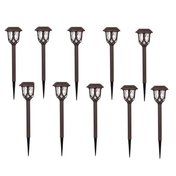 10pcs/set cold white led solar outdoor pathway lights, solar powered garden lights for walkway, pathway, lawn, yard and driveway
10pcs/set cold white led solar outdoor pathway lights, solar powered garden lights for walkway, pathway, lawn, yard and driveway