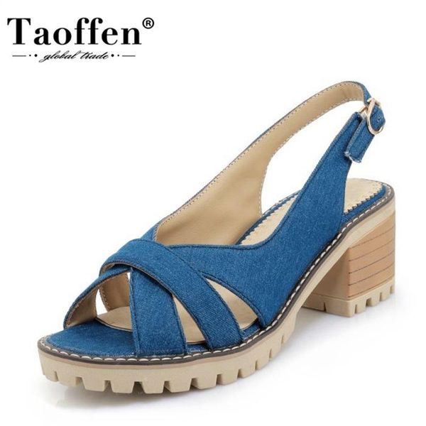 dress shoes taoffen women sandals open toe square heel solid color fashion casual metal buckle non-slip lady zapatos size 34-43, Black
dress shoes taoffen women sandals open toe square heel solid color fashion casual metal buckle non-slip lady zapatos size 34-43, Black