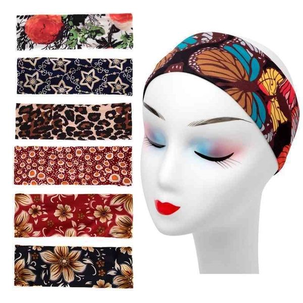 head printed wig sports absorbing anti sweat shampoo hair band women's wide brimmed scarf headdress, Black;brown
head printed wig sports absorbing anti sweat shampoo hair band women's wide brimmed scarf headdress, Black;brown