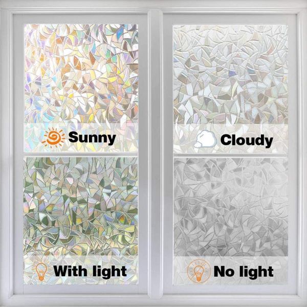 window stickers privacy decorative glass film rainbow sticker waterproof antiuv sun shade non-adhesive static cling
window stickers privacy decorative glass film rainbow sticker waterproof antiuv sun shade non-adhesive static cling