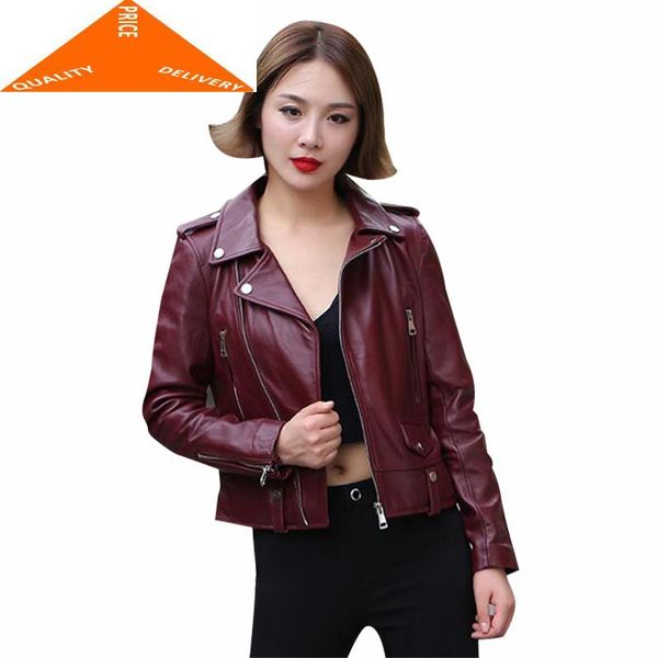 women's leather & faux jacket winter women clothes 2021 streetwear moto real sheepskin coat female genuine outwear hiver lw9782, Black
women's leather & faux jacket winter women clothes 2021 streetwear moto real sheepskin coat female genuine outwear hiver lw9782, Black
