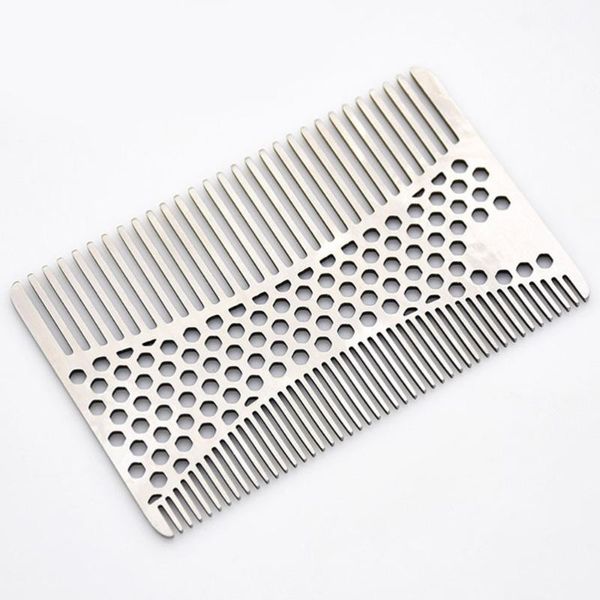 hair brushes stainless steel beard comb sturdy styling portable accessories useful supply salon gadget for men (silver)
hair brushes stainless steel beard comb sturdy styling portable accessories useful supply salon gadget for men (silver)