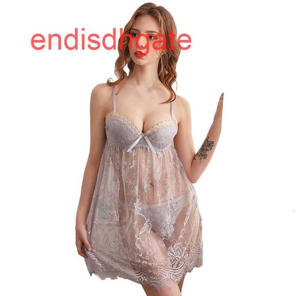 lace lingerie deep v seductive nightdress transparent suspender pajamas h0025, Black;white
lace lingerie deep v seductive nightdress transparent suspender pajamas h0025, Black;white
