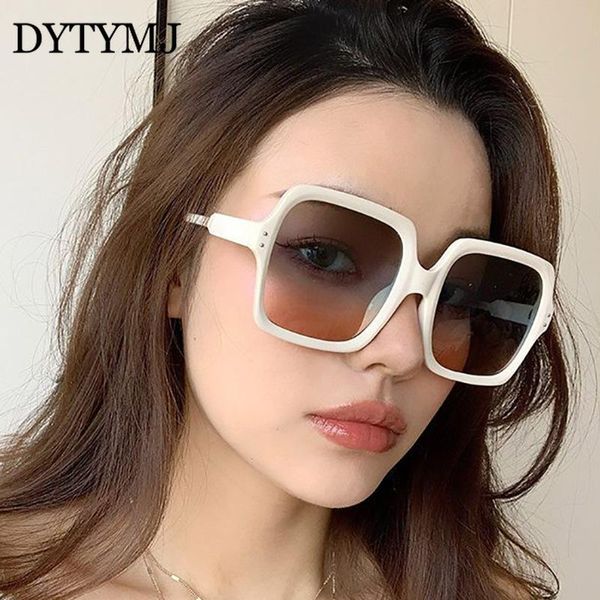 sunglasses dytymj luxury retro women square oversized for women/men gradient mirror sun glasses vintage, White;black
sunglasses dytymj luxury retro women square oversized for women/men gradient mirror sun glasses vintage, White;black