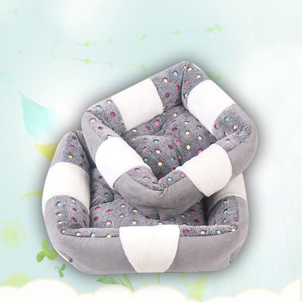 2021 winter warm pet dog beds soft fleece dot design pet nest with removable mat warm kennel for cat puppy 3 sizes pd236
2021 winter warm pet dog beds soft fleece dot design pet nest with removable mat warm kennel for cat puppy 3 sizes pd236