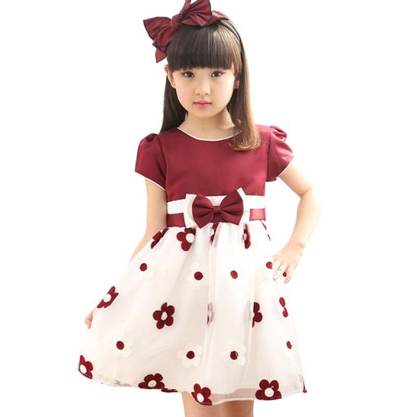 girl's dresses for girls floral girls' big bow child dress patchwork clothes 6 8 10 12 14, Red;yellow
girl's dresses for girls floral girls' big bow child dress patchwork clothes 6 8 10 12 14, Red;yellow