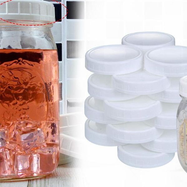 kitchen storage & organization mason jar lids ribbed plastic cup lid for regular mouth cannings leakproof bottle caps cover
kitchen storage & organization mason jar lids ribbed plastic cup lid for regular mouth cannings leakproof bottle caps cover