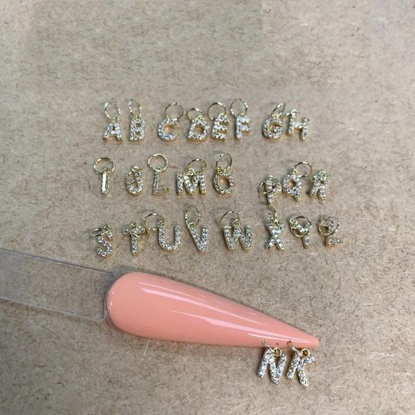 nail art decorations 26pcs/bag a-z english alphabet zircon with ring 26 letters shiny charm for phone diy manicure accessories fg#67, Silver;gold
nail art decorations 26pcs/bag a-z english alphabet zircon with ring 26 letters shiny charm for phone diy manicure accessories fg#67, Silver;gold