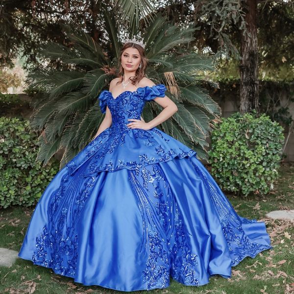 princess ball gown quinceanera dresses with peplum lace up prom gowns off the shoulder sweet 15 dress, Blue;red
princess ball gown quinceanera dresses with peplum lace up prom gowns off the shoulder sweet 15 dress, Blue;red