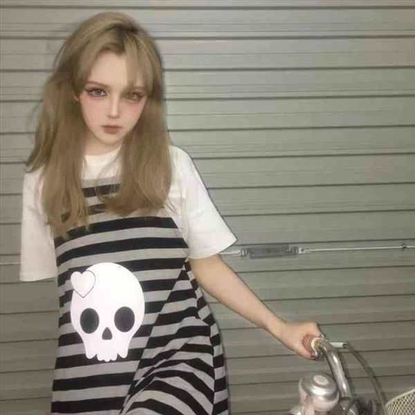 stripe skull emo punk mini womens dress e girl pastel goth kawaii aesthetic dresses fairy grunge cyber y2k alt gothic, Black;gray
stripe skull emo punk mini womens dress e girl pastel goth kawaii aesthetic dresses fairy grunge cyber y2k alt gothic, Black;gray