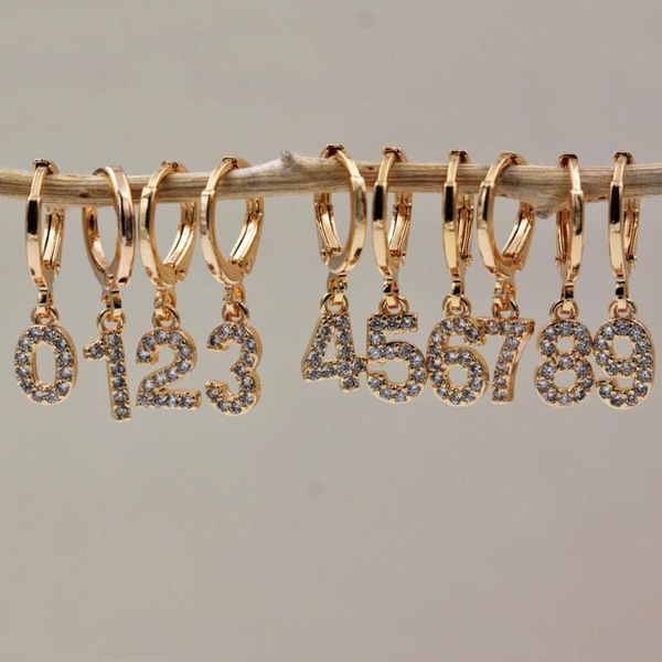 dangle & chandelier fashion number style luxury drop earrings women 's trendy gold for women's white zircon gife, Silver
dangle & chandelier fashion number style luxury drop earrings women 's trendy gold for women's white zircon gife, Silver
