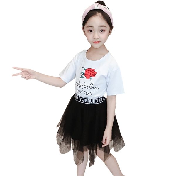 teen girls clothing tshirt + mesh skirt costume for floral kids clothes teenage tracksuit 210527, White
teen girls clothing tshirt + mesh skirt costume for floral kids clothes teenage tracksuit 210527, White