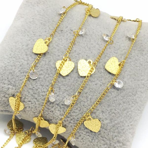 pendant necklaces 5meters 7mm heart dangling gold brass disc&zircon chokers chains,handmade craft necklace bracelet rosary chains jewelry, Silver
pendant necklaces 5meters 7mm heart dangling gold brass disc&zircon chokers chains,handmade craft necklace bracelet rosary chains jewelry, Silver