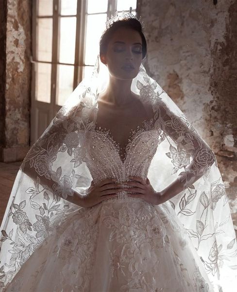 new modern 2021 lace wedding es plus size bridal sheer neck flowers pearls beaded bride ball gown tpb1, White
new modern 2021 lace wedding es plus size bridal sheer neck flowers pearls beaded bride ball gown tpb1, White