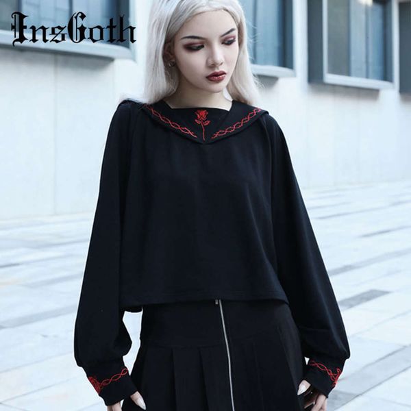 insgoth harajuku loose women hoodie gothic black hooded sweatshirt korean casual collage wind embroidery lady pullover hoody
insgoth harajuku loose women hoodie gothic black hooded sweatshirt korean casual collage wind embroidery lady pullover hoody