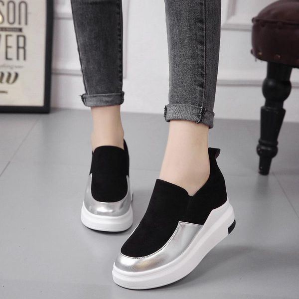 timalina women shoes wedges platforms thick bottom round inside heighten slip-on pumps ankle boots thick shoes botines mujer, Black
timalina women shoes wedges platforms thick bottom round inside heighten slip-on pumps ankle boots thick shoes botines mujer, Black