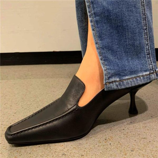 dress shoes party pumps women leather mules mary janes slim heel square toe slip on wedding nightclub 34 35 36 37 38 39 40, Black
dress shoes party pumps women leather mules mary janes slim heel square toe slip on wedding nightclub 34 35 36 37 38 39 40, Black