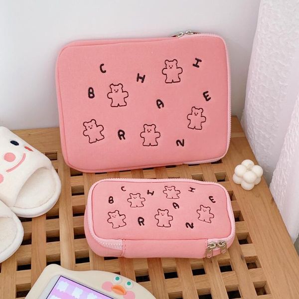 bentoy milkjoy bear embroidery student pencil case bag kawaii fashion cute pen box girls cosmetic cases holder eva thicken
bentoy milkjoy bear embroidery student pencil case bag kawaii fashion cute pen box girls cosmetic cases holder eva thicken
