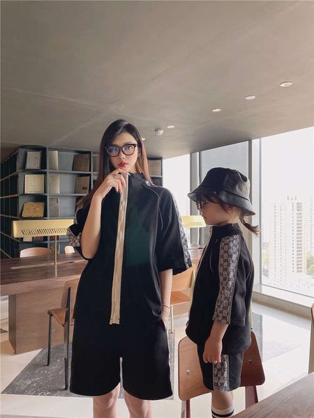 spring foreign xu and summer xiaola sle 2021 parent child heavy industry sports reflective casual black short sleeve shorts suit, Blue
spring foreign xu and summer xiaola sle 2021 parent child heavy industry sports reflective casual black short sleeve shorts suit, Blue