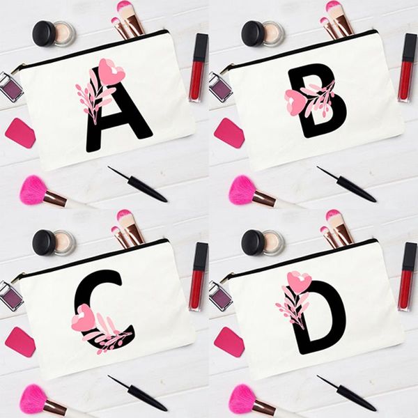 cosmetic bags & cases pink lovely alphabet pouch canvas portable storage bag personality name letter purse organize reusable eco makeup
cosmetic bags & cases pink lovely alphabet pouch canvas portable storage bag personality name letter purse organize reusable eco makeup