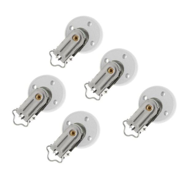 pacifiers# 5pcs wood home baby round pacifier clip metal holders 3 hole 4.4cm x 2.9cm
pacifiers# 5pcs wood home baby round pacifier clip metal holders 3 hole 4.4cm x 2.9cm
